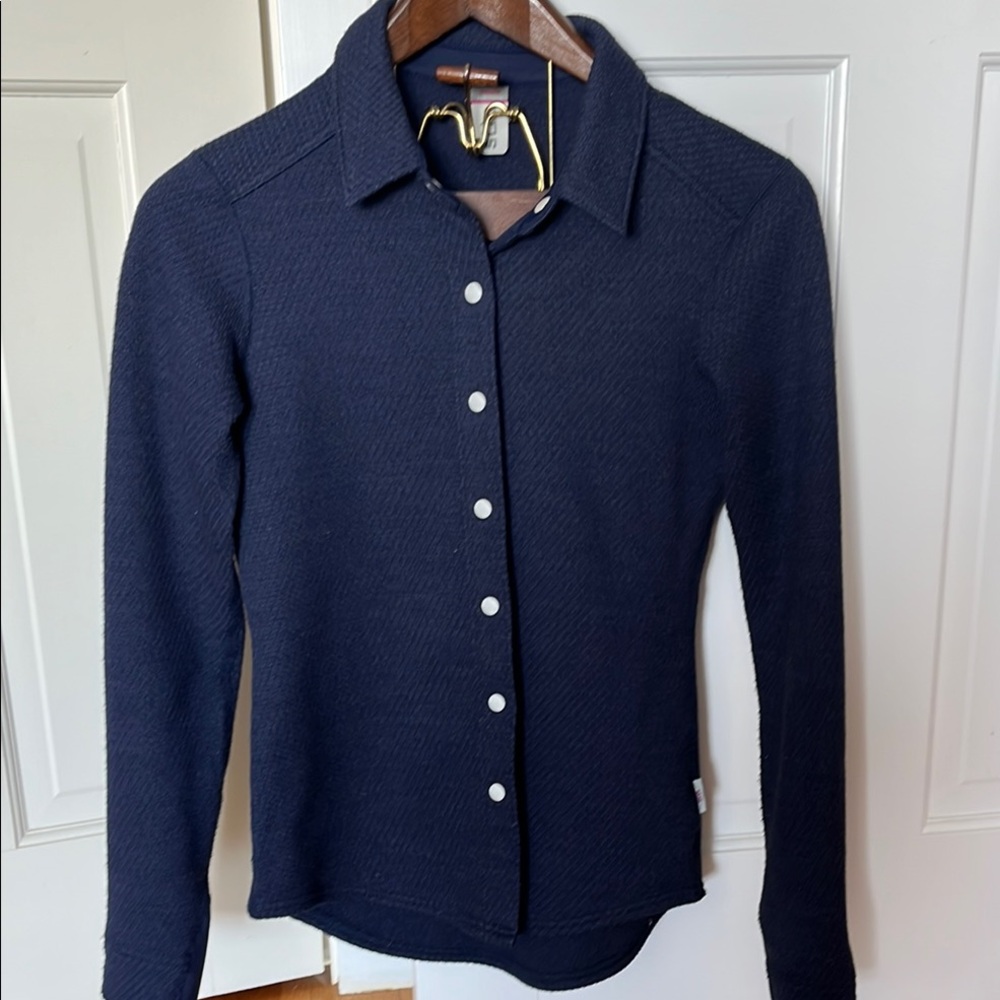 Stio Fleece snap shirt size small